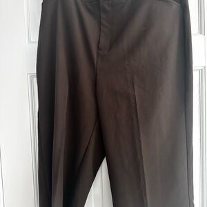 Christopher & Banks brown skimmer Pants. 14P nwt